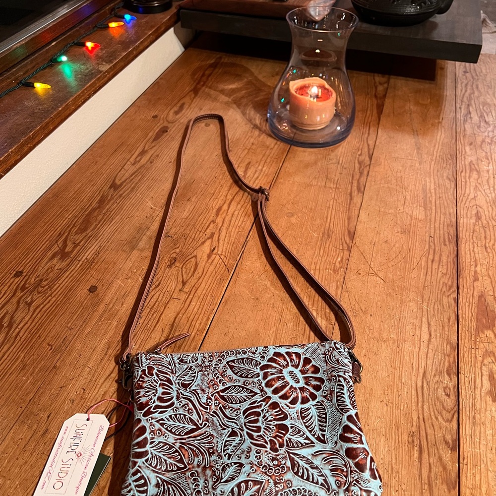 MYRA SEABECO LEATHER BAG (NWT)